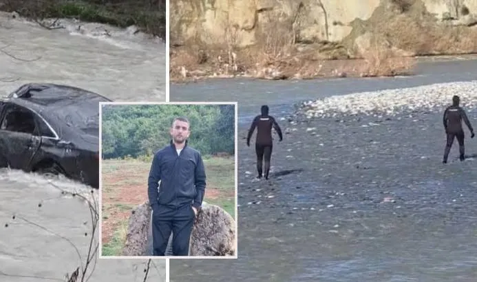 Makina ra në përrua/ Asnjë gjurmë nga i riu prej 20 ditësh, apeli prekës i vëllait të tij