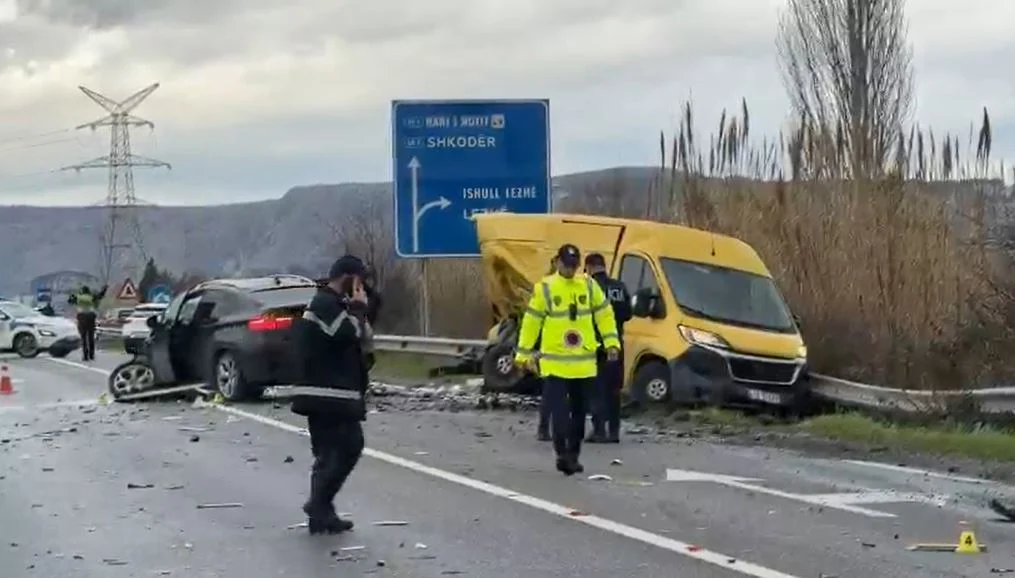 Aksident i rëndë në Lezhë, disa të plagosur