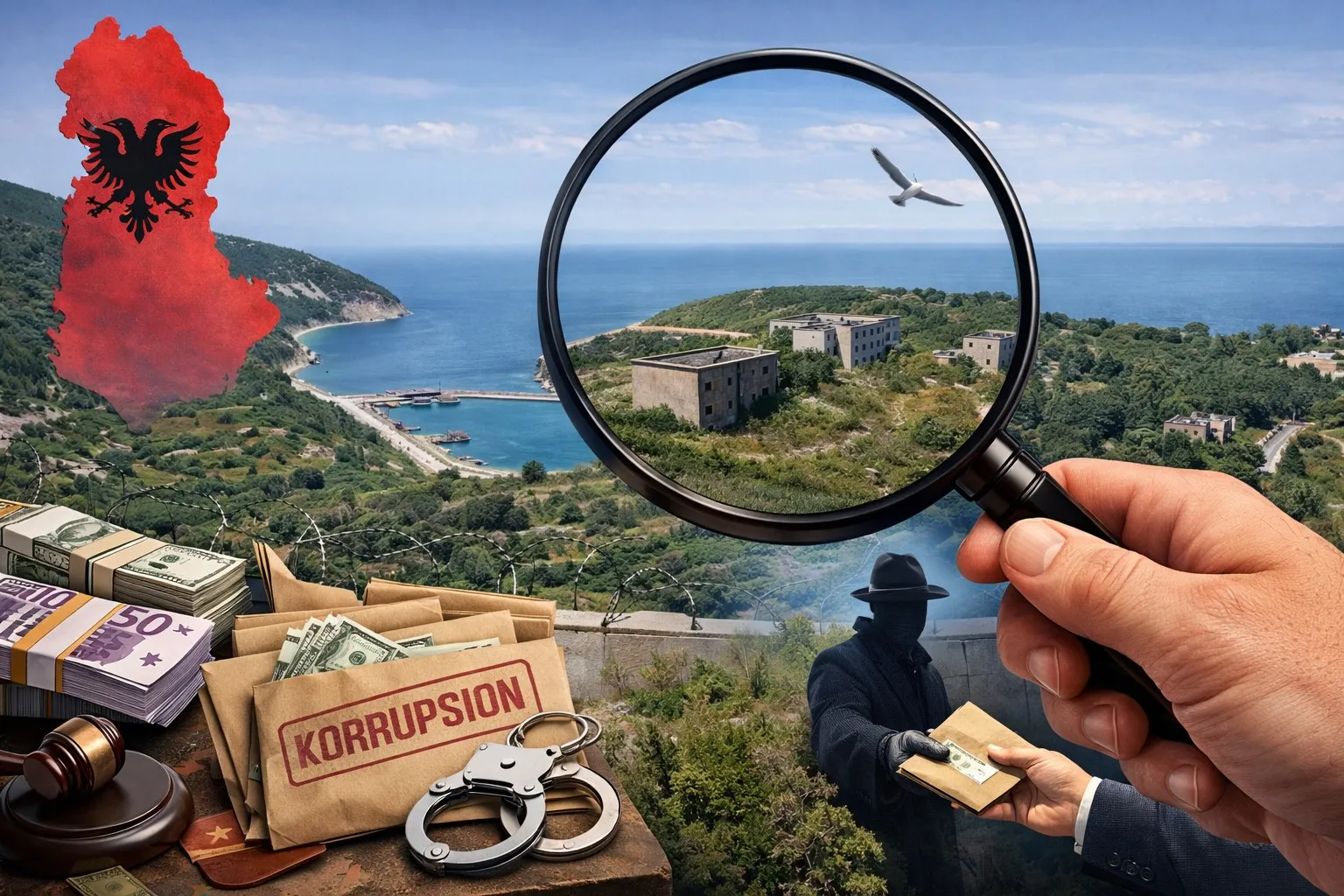 Indeksi i korrupsionit: Shqipëria nën “lupë” për Sazanin, institucionet e dobëta mbeten pengesë