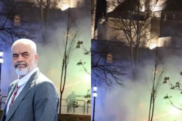 Protesta e opozitës/ Reagon Edi Rama (Foto)