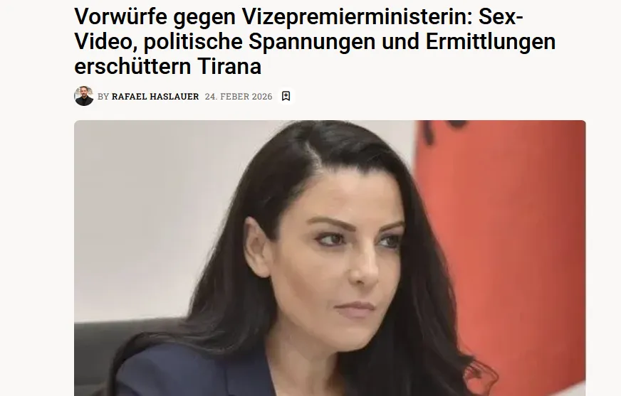 Video erotike me Ballukun? Media austriake fshin lajmin e rremë që peshkoi portalet në Shqipëri