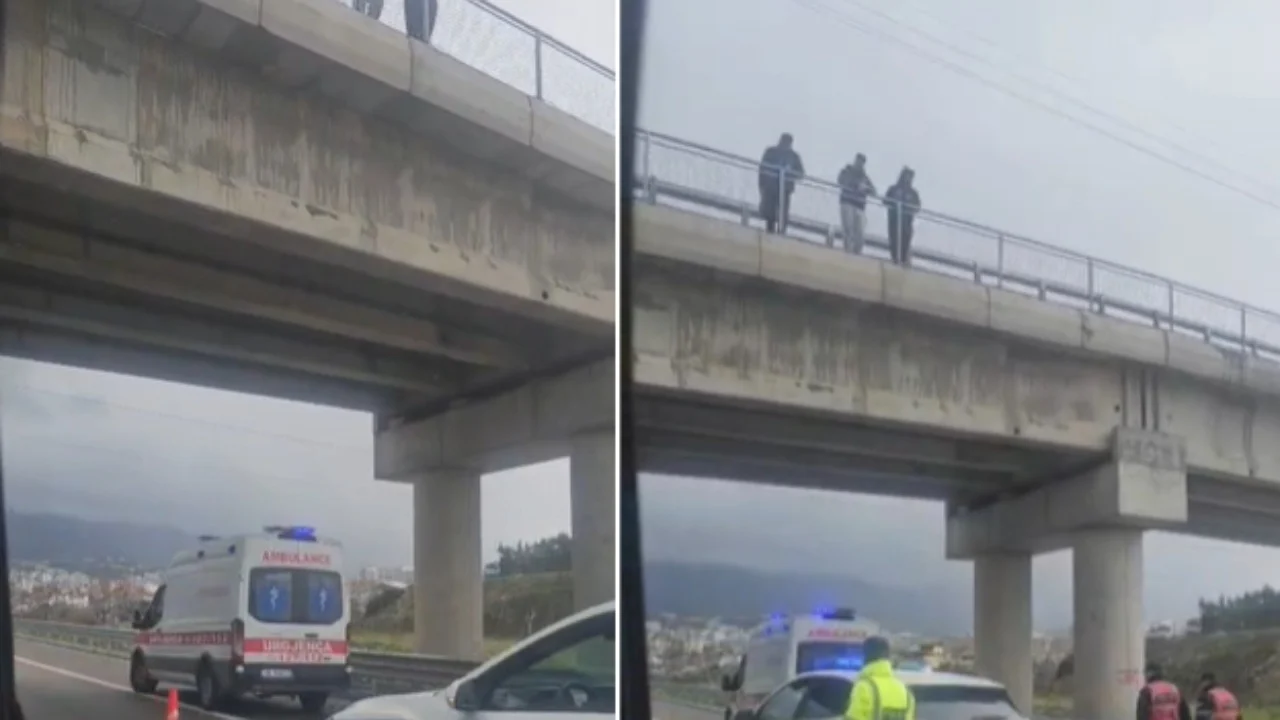 Pamje të rënda/ 42-vjeçari hidhet nga ura e Babrroit dhe vdes në vend