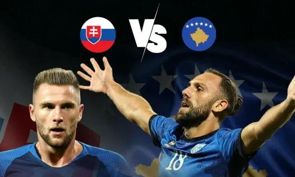 Sllovaki-Kosovë/ “Shpërthen” festa Dardane, vjen goli i barazimit në Bratislavë