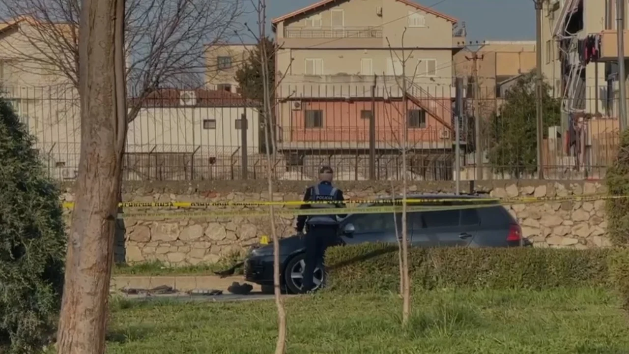 Tritol makinës së agjentit të policisë në Lezhë