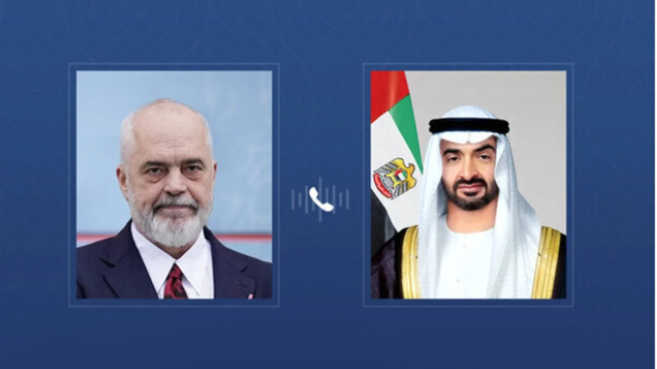 Rama telefonon Presidentin e Emirateve: Shqipëria në krah të Abu Dhabit