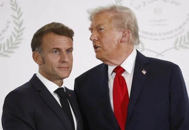 “E rreh gruaja”/ Macron reagon pas deklaratave të Trump