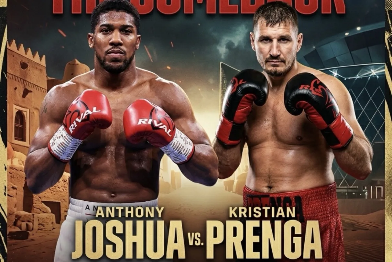 Kristian Prenga përballet në ring me Anthony Joshua, zbulohet data dhe vendi i ndeshjes