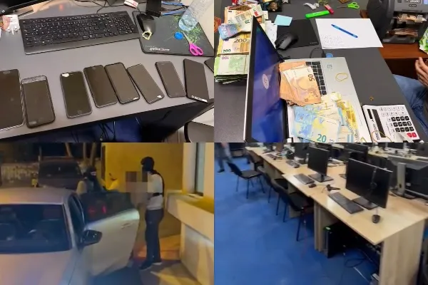PAMJET e aksionit në call center-at në Tiranë, sirtarët të mbushur me para
