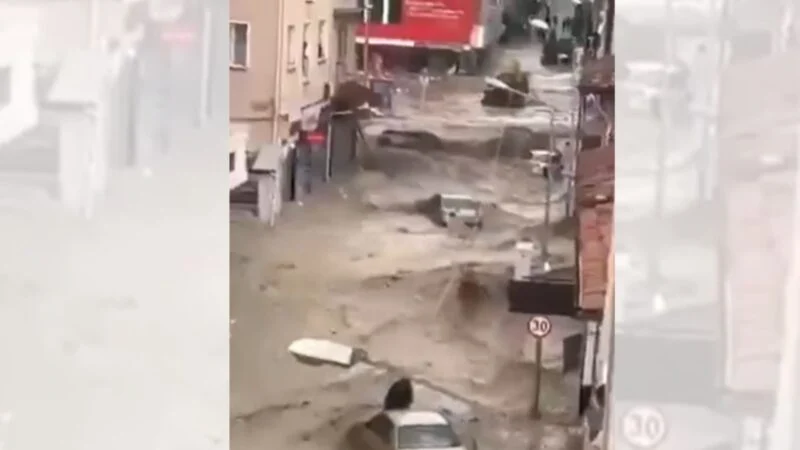 Përmbytje në Turqi/ Dhjetëra zona nën ujë pas reshjeve intensive, disa të plagosur