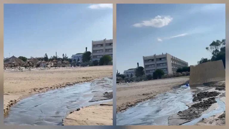 (VIDEO) Skandal në Durrës, resorti Tropikal-Sol derdh ujërat e zeza në det