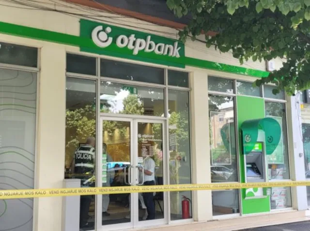 Zbardhen detaje nga grabitja e bankës “OTP”, autori dyshohet se u ndihmua nga një punonjës i brendshëm