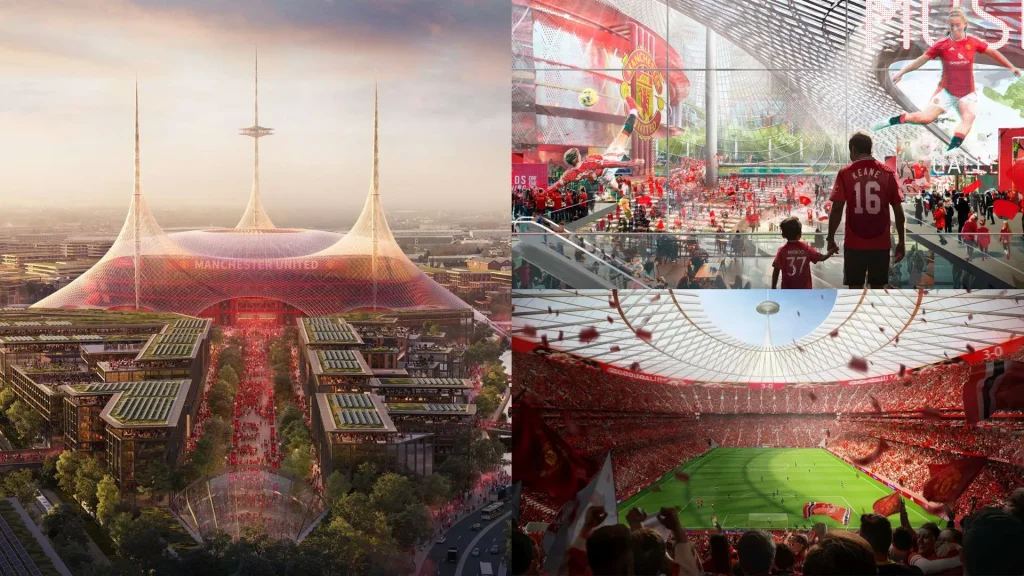 Man United siguron tokën për ndërtimin e stadiumit të ri me 100.000 vende