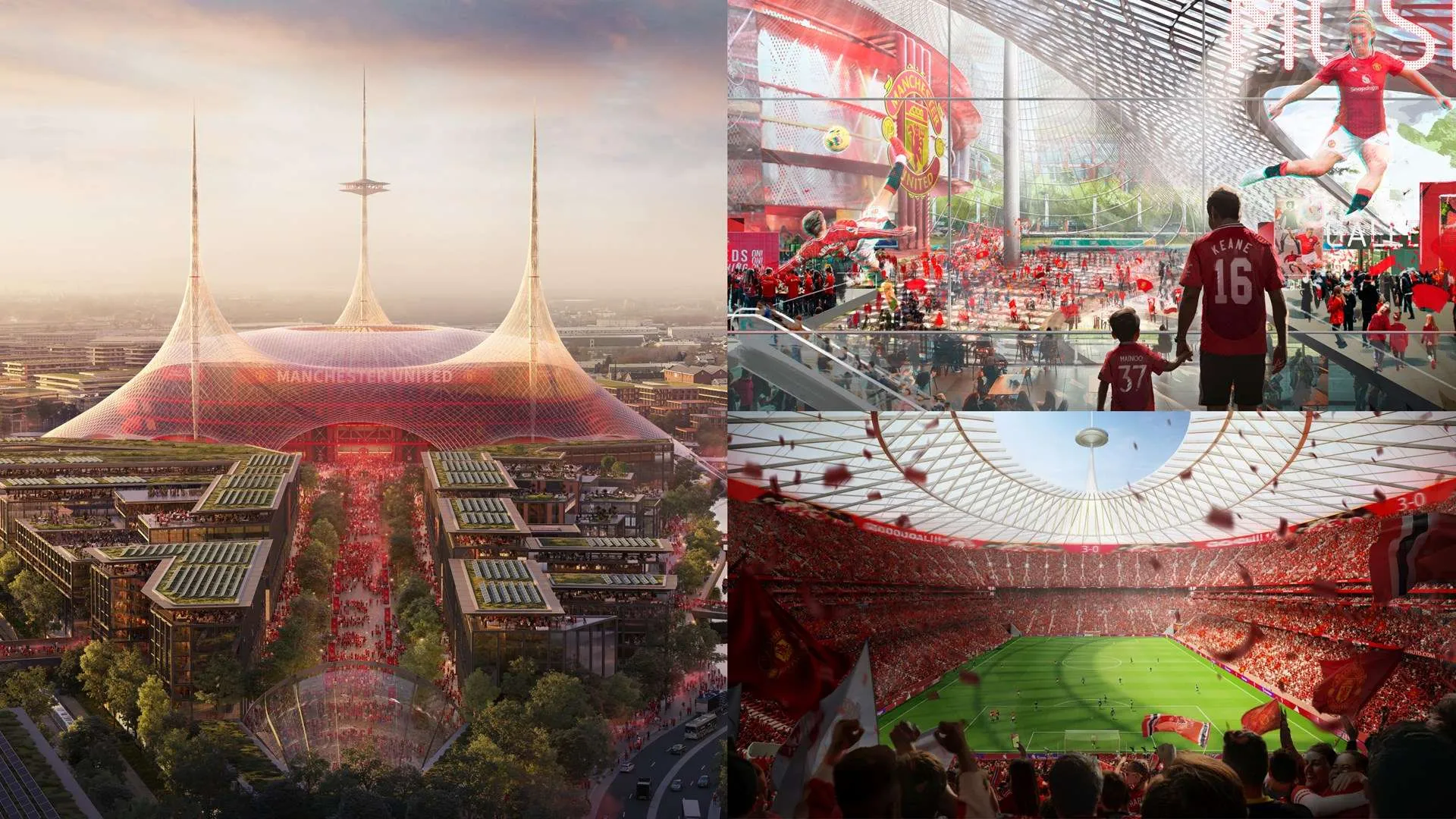 Man United siguron tokën për ndërtimin e stadiumit të ri me 100.000 vende