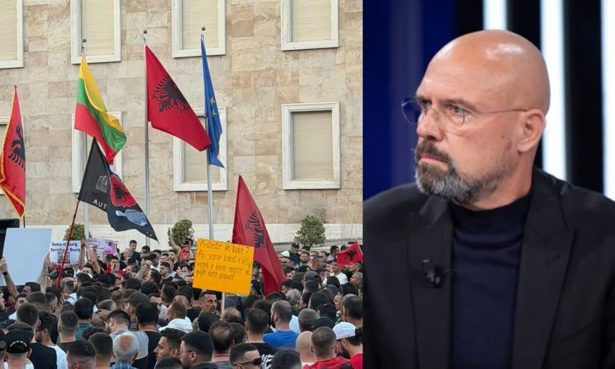 Ylli Manjani shpërthen ndaj protestuesve: R*bt ku t’i keni, legena, ku*va e ku*varë