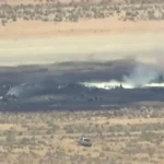 Tragjedi ajrore, bombarduesi B-52 i Forcave Ajrore Amerikane përplaset dhe shpërthen në flakë. 8 viktima