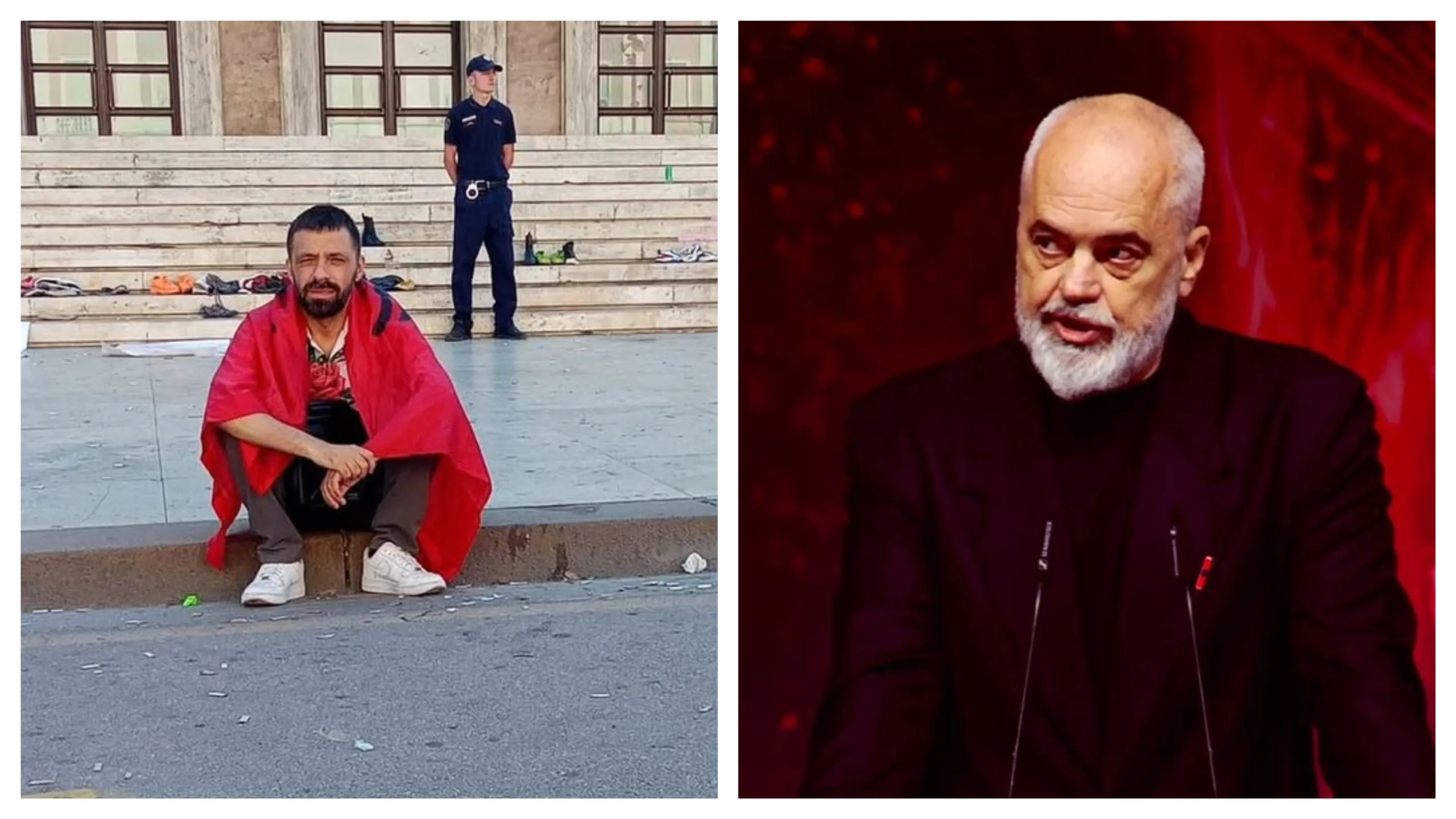 “Unë s’jam ti”- Rama i publikoi foton, protestuesi i përgjigjet: Nuk je viktima e halleve të mia, por autori i tyre