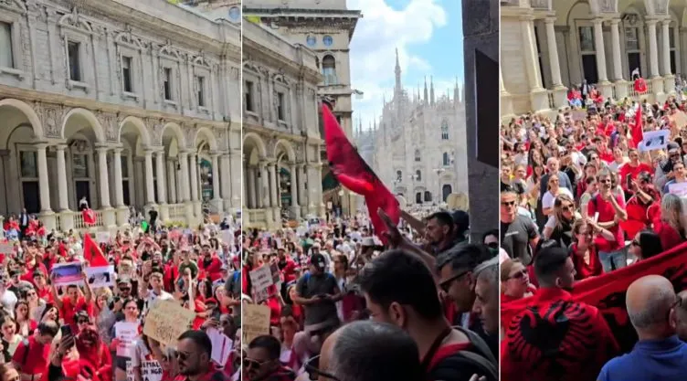 Protesta shtrihet edhe në diasporë, shqiptarët në Londër dhe Milano dalin në shesh