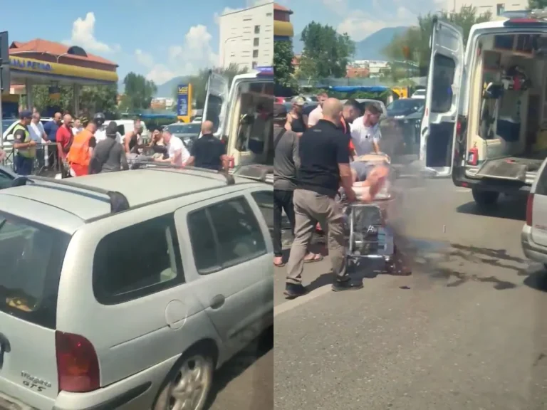 Aksident i rëndë në Tiranë, çiklisti përplaset te vijat e bardha