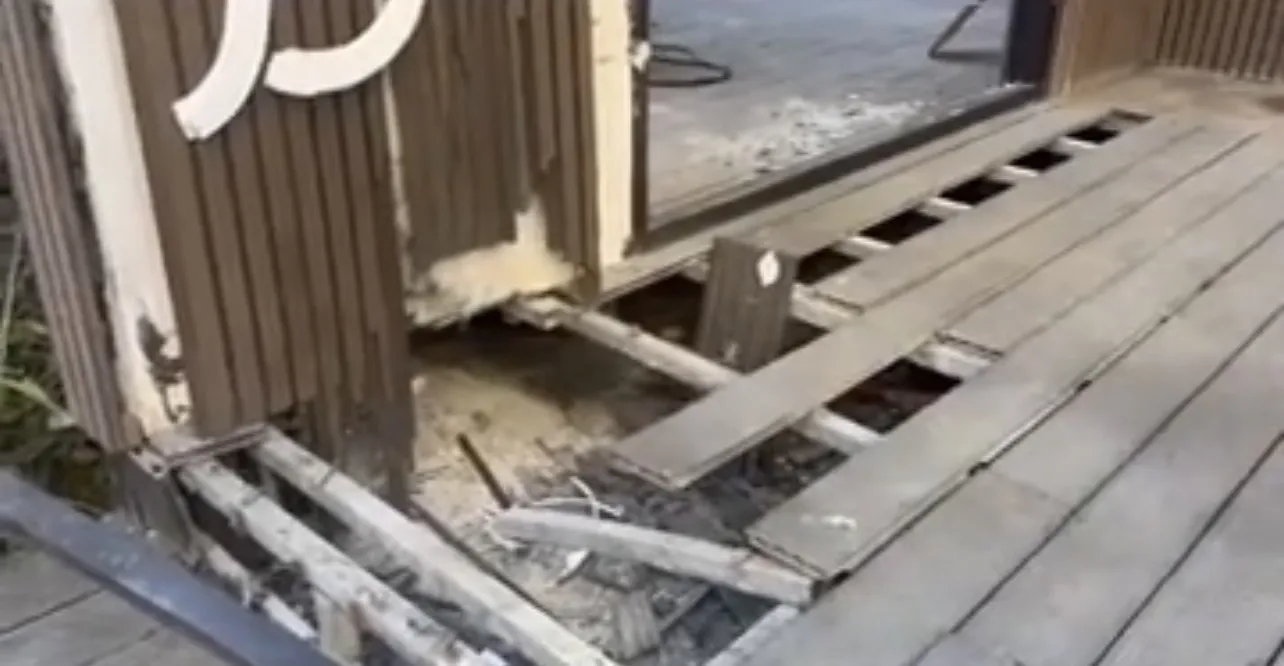 Tritol në derën e një lokali në Vlorë