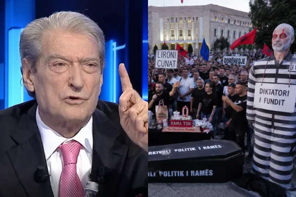 Arkivoli në protestë/ Berisha: Qytetarët i përgatitën Ramës funeralin politik!