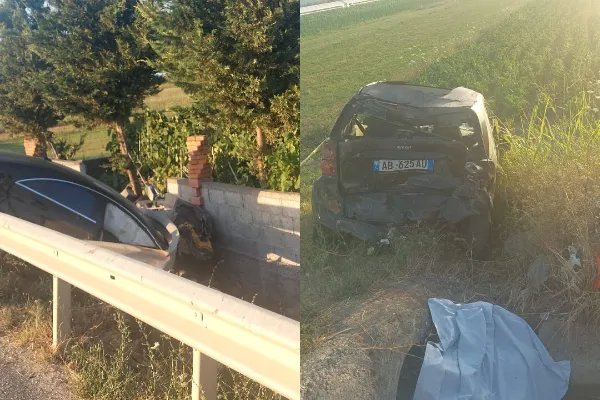 Aksident i rëndë në Cërrik, humbin jetën dy persona