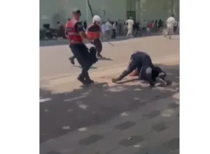 VIDEO/ Policia dhunon brutalisht protestuesin