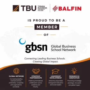 Tirana Business University bëhet anëtare e Global Business School Network (GBSN)