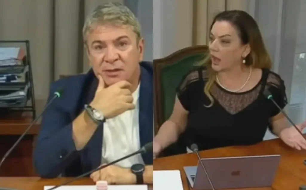 “Mos më thuaj mua: E dashur”, sherr mes Albana Vokshit dhe Damian Gjiknurit në Komision (Debati)