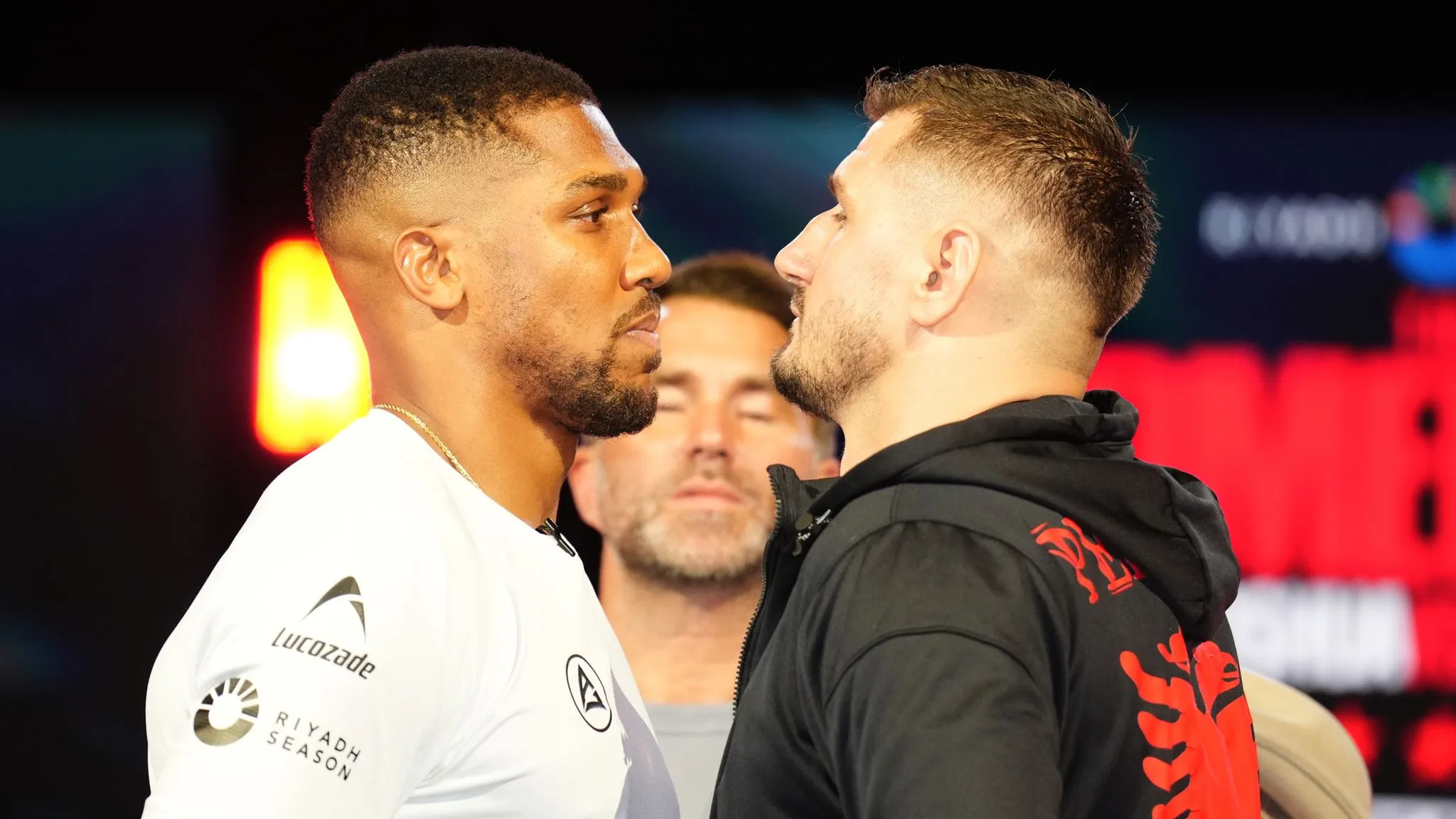 Kristian Prenga përballë Anthony Joshua-s, sonte dueli më i madh i karrierës së boksierit shqiptar